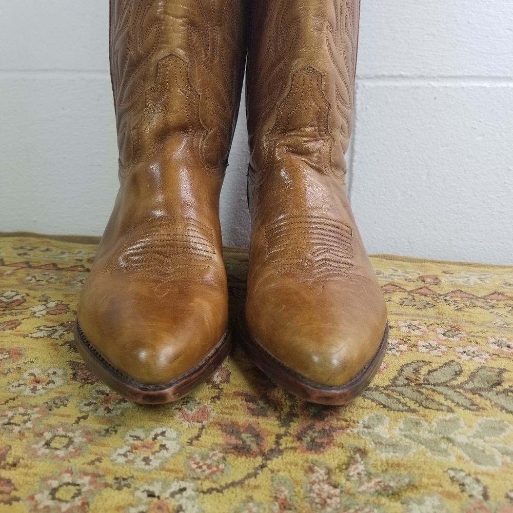 Guess by Georges Marciano leather cowboy boots - Picture 11 of 14